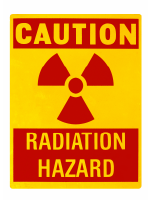Radioactive hazard sign
